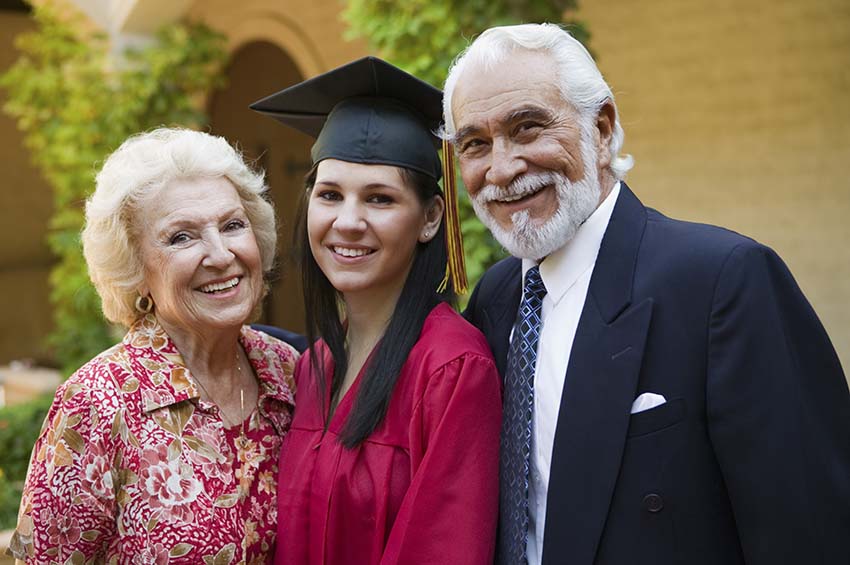Graduate Grandparents Graduate Grandparents