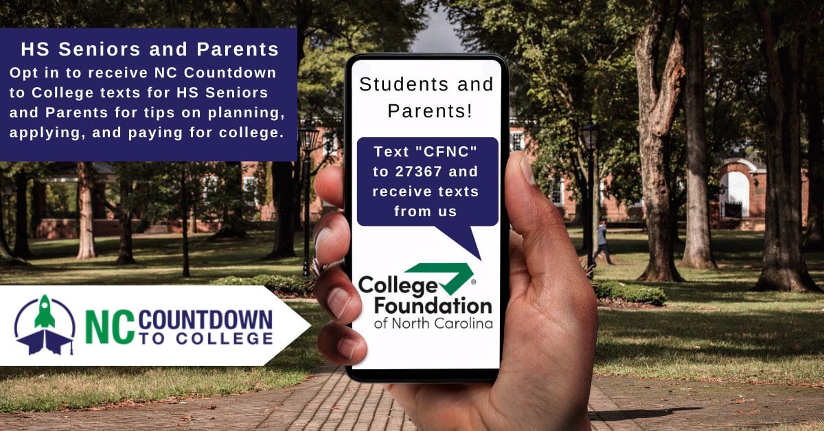 NC Countdown to College Application Week!
