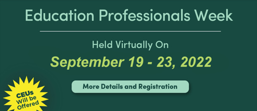 Education Professionals Week 2022