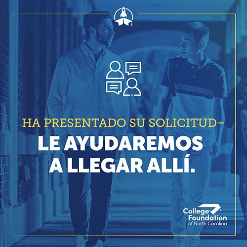 Ha Presntado Su Solicitud - Le Ayudaremos A Llegar Alli