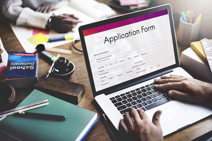 Laptop App Form Laptop App Form