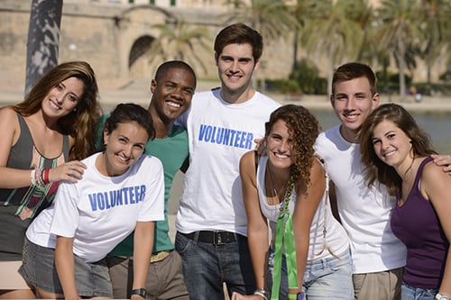 Group of volunteers