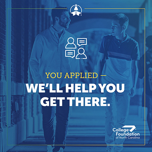 You Applied.  We'll Help You Get There.